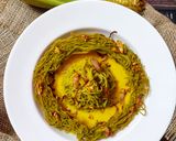 A picture of step 8 of Spinach And Corn Idiyappam.