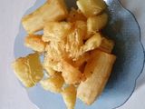 Singkong goreng empuk merekah