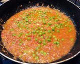A picture of step 9 of Matar Paneer.