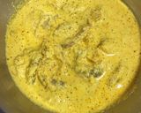 A picture of step 4 of Steamed Mustard Prawns.