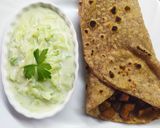 Sült csirkemell teljeskiőrlésű tortillában recept fázis 5 fotója