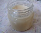 A picture of step 5 of Easy Microwave-cooked Milk Jam.