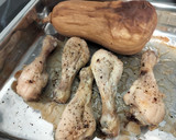 Foto del paso 1 de la receta: Pollo con calabaza al horno