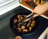 A picture of step 8 of Mexican Meatball Soup.