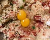 A picture of step 5 of İçli Köfte/Combro ala Turki🤭/Stuffed Meatball Turkish Style.