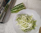 Cukiniowy makaron z niespodzianką krok przepisu 3 zdjęcie