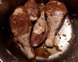 A picture of step 2 of Garlic drumsticks and G sauce.