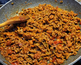 Foto del paso 8 de la receta: Tagliatelle de espinacas con carne