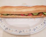 A picture of step 3 of Chicken baguette sandwich.