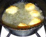 A picture of step 6 of Shrimp and Spring Asparagus Fried Wontons.