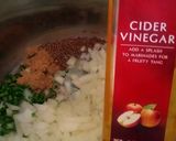 A picture of step 3 of Vickys White Grape & Apple Chutney, GF DF EF SF NF.