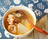 A picture of step 4 of Winter Melon Chicken Soup.