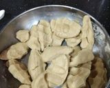 A picture of step 2 of Churma with protein powder.