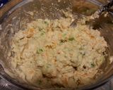 A picture of step 1 of Mama's Mexican cornbread muffins.