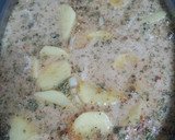 Foto del paso 5 de la receta: Papas al horno con centro de carne de cerdo ahogadas en cerveza