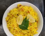 A picture of step 6 of Lemon Rice (Tiffin for Kids).