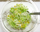 A picture of step 3 of Cabbage and Corn Salad with Sesame Dressing.