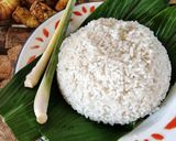Foto langkah ke 5 dari resep Nasi Uduk Khas Betawi (Versi Kukus).
