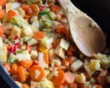 Une image de l'étape 4 de Couscous royal en cocotte.