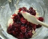 A picture of step 9 of American Cherry Muffins.