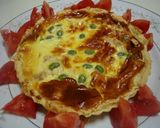 A picture of step 12 of Simple, 100% Homemade Spinach Quiche.
