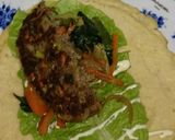 A picture of step 8 of Tortilla-Style Okara Oyaki (Flat Cakes).