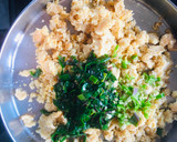 பசலை கீரை கொண்டைக்கடலை கெபாப் ரெசிபி ஸ்டேப் 2 புகைப்படம்