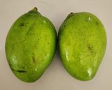 A picture of step 1 of Raw Mango Gumberry Pickle - Gunda Keri Athanu - (Gujarati Style).