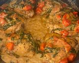 A picture of step 7 of Easy Creamy Tuscan Chicken Recipe.