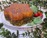عکس مرحله 12 از دستور تهچین شوید باقالی با گوشت چرخکرده😋