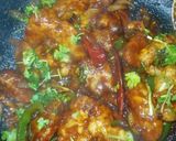A picture of step 5 of Dragon chicken.