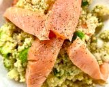 A picture of step 3 of Healthy Quinoa Salad with Smoked Salmon!.