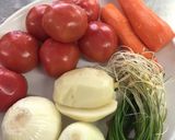 Hình bước làm 2 của món Cải nộm nước sốt mè(참깨소스 봄동샐러드)