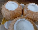 Hình bước làm 3 của món Rau câu trái dừa