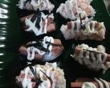 Gambar langkah 5 resipi Sushi homemade.