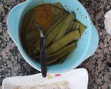 Foto del paso 1 de la receta: Milanesa (sabrosa) de tallo de acelga
