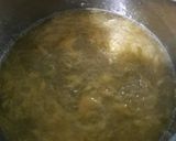 A picture of step 4 of Mango Sheera Hearts.