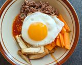 Foto langkah ke 5 dari resep Bibimbap (Nasi Campur Daging ala Korea).