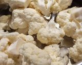 Vöröslencsés rakott karfiol (vegán) recept fázis 1 fotója