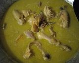 Foto langkah ke 5 dari resep Opor Kuning Ayam Kampung.