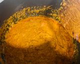 A picture of step 5 of Aloo Baingan.