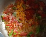A picture of step 1 of Dalia pulao.