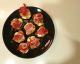 Foto del paso 7 de la receta: Canapé de higos, mozzarella y jamón
