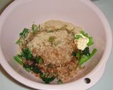 A picture of step 4 of Komatsuna with Sesame.