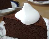 A picture of step 11 of Rich Fluffy Chocolate Souffle.
