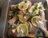 A picture of step 1 of Lemon Garlic Chicken.