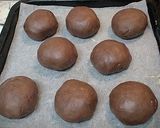A picture of step 8 of Cocoa Melon Bread.
