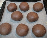 A picture of step 8 of Cocoa Melon Bread.