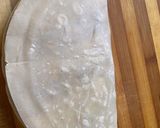 A picture of step 6 of Veg quesadilla paratha.
