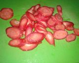 A picture of step 1 of Glazed Carrots.